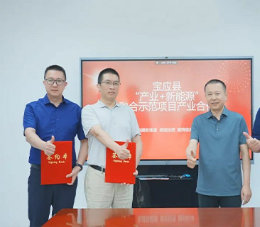 彩名堂与电建新能源、诺信集团联合打造“工业＋农业＋新能源”融合新模式