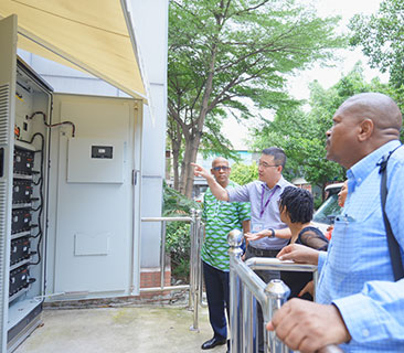 南非政府代表团赴彩名堂旅行、交流，，，，，，聚焦南非新能源市场