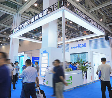 彩名堂亮相EESA中国国际储能展，，，，，320Ah电芯及Great One 户外储能柜成爆款